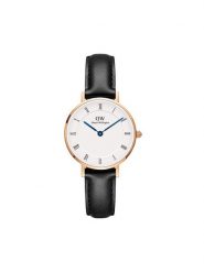 Daniel Wellington Zegarek Petite Roman Numerals Shieffield DW00100683 Czarny. Czarne, analogowe zegarki Daniel Wellington. Za 469.99 zł.