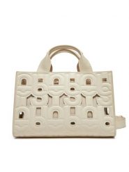TOUS Torebka Shopper M. Amaya T Manifesto Cut 2002042101 Beżowy. Brązowe shopper bag tous, bez wzorów, ze skóry, bez dodatków. Za 629.99 zł.