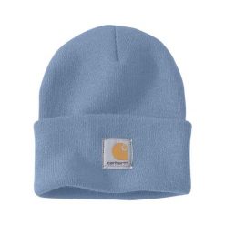 Czapka zimowa Carhartt Acrylic Watch Hat. Czerwone czapki zimowe Carhartt, bez wzorów, sportowe. Za 72.99 zł.