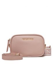 Valentino Torebka Miramar VBS7UE01G Różowy. Czerwone listonoszki Valentino, bez wzorów, ze skóry, bez dodatków. Za 259.99 zł.