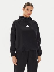 Adidas Bluza City Escape IQ4824 Czarny Loose Fit. Czarne bluzy adidas, l, bez wzorów, z syntetyku, bez kaptura. Za 249.99 zł.