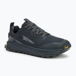 Buty do biegania damskie Altra Lone Peak 9+. Czarne buty do biegania Altra, bez wzorów, bez zapięcia, do biegania. Za 609.99 zł.