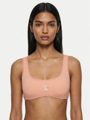 Calvin Klein Swimwear Góra od bikini LV00Q61100 Różowy. Czerwone bikini Calvin Klein Swimwear, bez wzorów, z syntetyku. Za 229.99 zł.