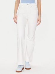 Tommy Jeans Jeansy Sylvia Hgh Flr Bg4293 DW0DW20032 Biały Regular Fit. Białe jeansy Tommy Jeans, bez wzorów, z bawełny. Za 249.99 zł.