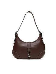 Coach Torebka Hamptons Hobo CW642 Brązowy. Brązowe torebki klasyczne Coach, bez wzorów, ze skóry, bez dodatków. Za 1,539.00 zł.