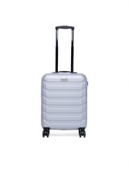 GINO ROSSI Walizka kabinowa CEO-GIN-S-003-05-SILVER3 Srebrny. Szare walizki Gino Rossi. Za 259.99 zł.