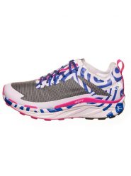 The North Face Buty "Vectiv Infinite X Elvira" w kolorze biało-niebiesko-różowym do biegania rozmiar: 38. Białe buty treningowe The North Face, bez wzorów, bez zapięcia, do biegania. Za 438.21 zł.