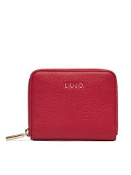 Liu Jo Duży Portfel Damski M Zip Around AA5156 E0058 Czerwony. Czerwone portfele Liu Jo, bez wzorów, ze skóry. Za 189.99 zł.