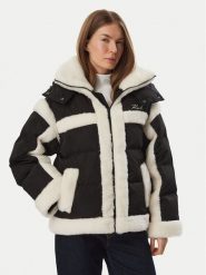 KARL LAGERFELD Kurtka zimowa B4W15004 Czarny Regular Fit. Czarne kurtki KARL LAGERFELD, na zimę, l, bez wzorów, z syntetyku, bez kaptura. Za 1,749.00 zł.