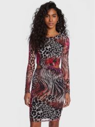 Guess Sukienka codzienna W3RK75 KBAH2 Kolorowy Slim Fit. Sukienki Guess, na co dzień, xl, z aplikacjami, z syntetyku, bez kołnierzyka, bez ramiączek, proste. Za 619.99 zł.