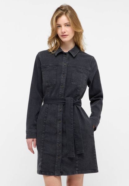 Damska Sukienka Mini Mustang Style Elmira Dress Denim Black 1015588 4000 802. Czarne sukienki Mustang, bez wzorów, z denimu, bez kołnierzyka, bez ramiączek, mini. Za 219.99 zł.