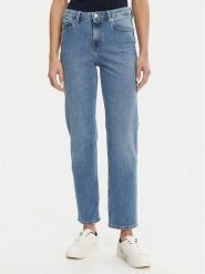 Tommy Hilfiger Jeansy Classic WW0WW44345 Niebieski Straight Fit. Niebieskie jeansy Tommy Hilfiger, bez wzorów, z bawełny. Za 359.99 zł.