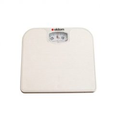 ELDOM MECHANICZNA WAGA ŁAZIENKOWA BR2016B BIAŁA DO 130 KG. Białe wagi łazienkowe Eldom. Za 45.99 zł.