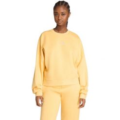 Bluza damska adidas Essentials Small Logo Feelcozy. Żółte bluzy bez kaptura adidas, xl, bez wzorów, z dzianiny, bez kaptura. Za 153.99 zł.