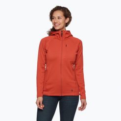 Bluza trekkingowa damska Black Diamond Factor Hoody. Brązowe bluzy Black Diamond, m, bez wzorów, bez kaptura, trekkingowe. Za 429.99 zł.