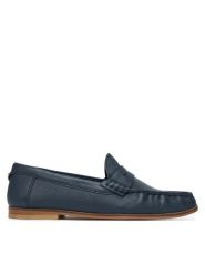 Beverly Hills Polo Club Mokasyny WI33-WEMBLEY205-03 Granatowy. Niebieskie mokasyny Beverly Hills Polo Club, bez wzorów, ze skóry. Za 299.99 zł.