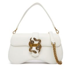 Torebka Just Cavalli. Białe torebki klasyczne Just Cavalli, bez wzorów, klasyczne, bez dodatków. Za 939.99 zł.