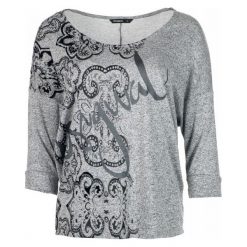Desigual T-Shirt Damski Nisa M Szary. T-shirty marki Desigual. W wyprzedaży za 201.00 zł.
