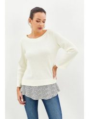 Milan Kiss Bluzka w kolorze beżowym rozmiar: S. Brązowe bluzki Milan Kiss, s, bez wzorów, bez kołnierzyka, bez ramiączek. Za 61.75 zł.