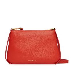 Torebka Coccinelle. Brązowe listonoszki Coccinelle, bez wzorów, bez dodatków. Za 639.99 zł.