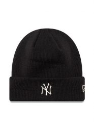New Era Czapka Metallic Cuff Beani Czarny. Czarne czapki zimowe New Era, bez wzorów, z syntetyku. Za 149.99 zł.
