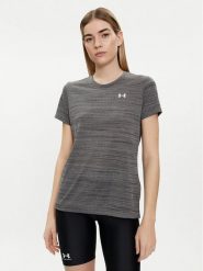 Under Armour Koszulka techniczna Tech Tiger Ssc 1384222-001 Czarny Loose Fit. Czarne t-shirty sportowe Under Armour, s, bez wzorów, z syntetyku, bez ramiączek, na fitness i siłownię. Za 69.99 zł.