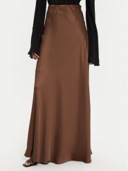 Gestuz Spódnica maxi Lidaya 10909290 Brązowy Regular Fit. Brązowe spódnice Gestuz, bez wzorów, z wiskozy, maxi. Za 169.99 zł.