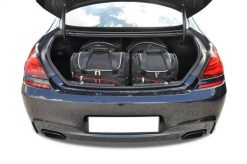Torby Do Bagażnika Bmw 6 Gran Coupe 2012-2018 4Szt Kjust. Czarne torby podróżne KJUST, bez wzorów, z kauczuku. Za 1,248.00 zł.