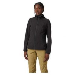 Polar damski Helly Hansen Cascade Shield Fleece Jacket. Czarne bluzy z polaru Helly Hansen, bez wzorów, z polaru, trekkingowe. Za 428.99 zł.