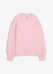 Sweter z bawełną. Czerwone swetry bonprix, bez wzorów, z bawełny, bez ramiączek. Za 104.99 zł.