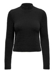 ONLY Sweter w kolorze czarnym rozmiar: M. Czarne swetry ONLY, m, bez wzorów, bez ramiączek. Za 61.60 zł.