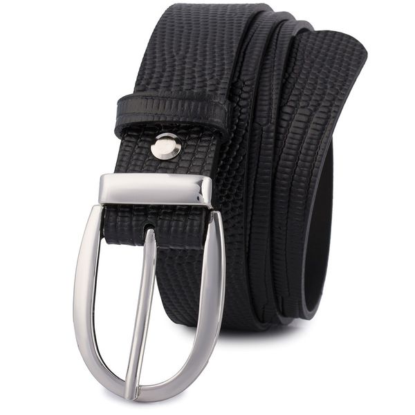 Pasek skórzany BELTIMORE r.95-110 cm D89 czarny. Czarne paski bez wzorów. Za 41.90 zł.