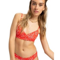 Stanik bikini typu bralette PT BEACH CLASSICS Czerwony Kobiety. Czerwone bikini Roxy, bez wzorów, z elastanu. Za 167.20 zł.