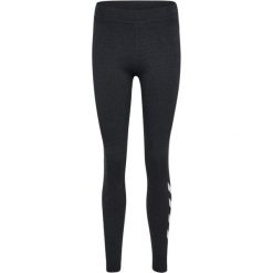 Damskie legginsy Hummel Pulse Logo MW. Czarne legginsy Hummel, bez wzorów, sportowe. Za 107.05 zł.