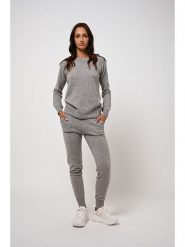 AUTHENTIC CASHMERE Kaszmirowy sweter "Etret" w kolorze szarym rozmiar: M. Szare swetry AUTHENTIC CASHMERE, m, bez wzorów, z kaszmiru, bez ramiączek. Za 316.62 zł.