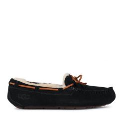 Kapcie Ugg. Czarne kapcie UGG, bez wzorów. Za 469.99 zł.
