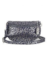 Anna Morellini Skórzana saszetka "Romola" w kolorze srebrno-granatowym - 25 x 14 x 1 cm rozmiar: onesize. Niebieskie nerki i saszetki Anna Morellini, bez wzorów, z materiału, sportowe, bez dodatków. Za 130.99 zł.