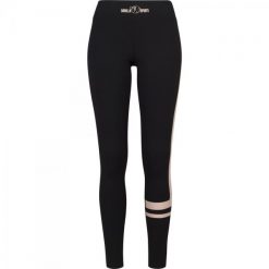 Legginsy do ćwiczeń damskie Gorilla Sports. Czarne legginsy Gorilla Sports, bez wzorów, sportowe. Za 89.99 zł.