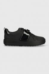 MICHAEL Michael Kors sneakersy Emmett kolor czarny 43R3EMFS1D. Czarne buty sportowe lifestyle MICHAEL Michael Kors, bez wzorów, z gumy, sportowe, bez zapięcia. Za 919.99 zł.