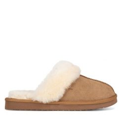 Kapcie MEXX. Brązowe kapcie Mexx, bez wzorów. Za 219.99 zł.