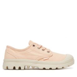 Trampki Palladium. Brązowe trampki Palladium, bez wzorów, bez zapięcia. Za 189.99 zł.
