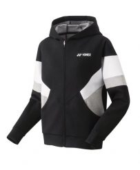 Bluza tenisowa damska Yonex Sweat Full Zip Hoodie. Białe bluzy YONEX, l, bez wzorów, z bawełny, eleganckie, bez ramiączek, z kapturem. Za 379.00 zł.