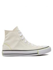 Converse Trampki Chuck Taylor All Star Color Pop Hi A07592C Beżowy. Brązowe trampki Converse, bez wzorów, z materiału, retro, bez zapięcia. Za 199.99 zł.