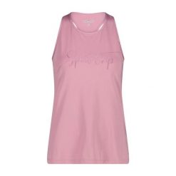 Damski tank top CMP. Czerwone topy CMP, xl, bez wzorów, sportowe, bez kołnierzyka, bez ramiączek. Za 212.50 zł.