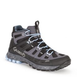 Buty trekkingowe damskie Aku Selvatica Mid GTX. Czarne buty trekkingowe Aku, bez wzorów, bez zapięcia, trekkingowe. Za 469.00 zł.