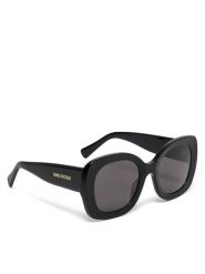 Gino Rossi Okulary przeciwsłoneczne LD81481 Czarny. Czarne okulary przeciwsłoneczne Gino Rossi, bez wzorów, z tworzywa sztucznego. Za 149.99 zł.