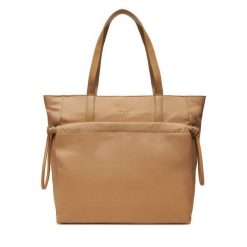 Torebka MEXX. Brązowe shopper bag Mexx, bez wzorów, bez dodatków. Za 199.99 zł.