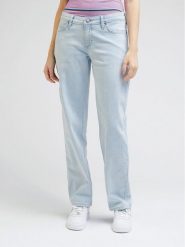 Lee Jeansy Low Rise Jane L34VHJB44 112332720 Błękitny Straight Leg. Niebieskie jeansy Lee, l, bez wzorów, z bawełny. Za 239.99 zł.