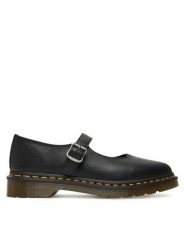 Dr. Martens Półbuty Elphie MJ Mary Jane DM40685001 Czarny. Czarne półbuty wsuwane Dr Martens, bez wzorów, ze skóry, bez obcasa, na płaskiej podeszwie. Za 449.99 zł.