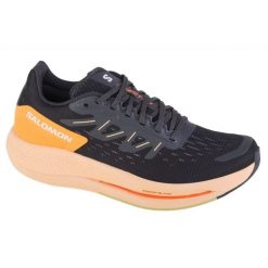 Buty do biegania Salomon Spectur W 415893 szare. Szare buty do biegania bez wzorów, z gumy, bez zapięcia, do biegania. Za 692.55 zł.